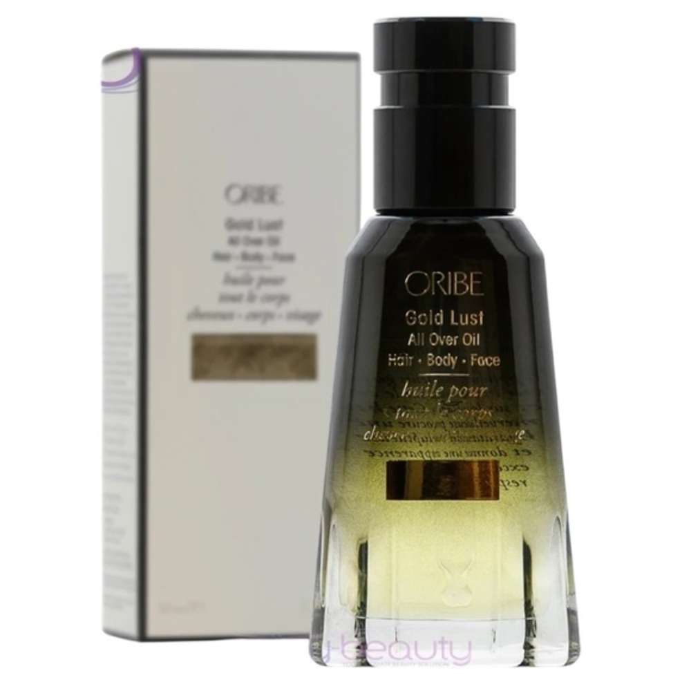 NEW Oribe Gold Lust All Over Oil Vegan, Elixir for Hair, Body and Face 1.7 oz